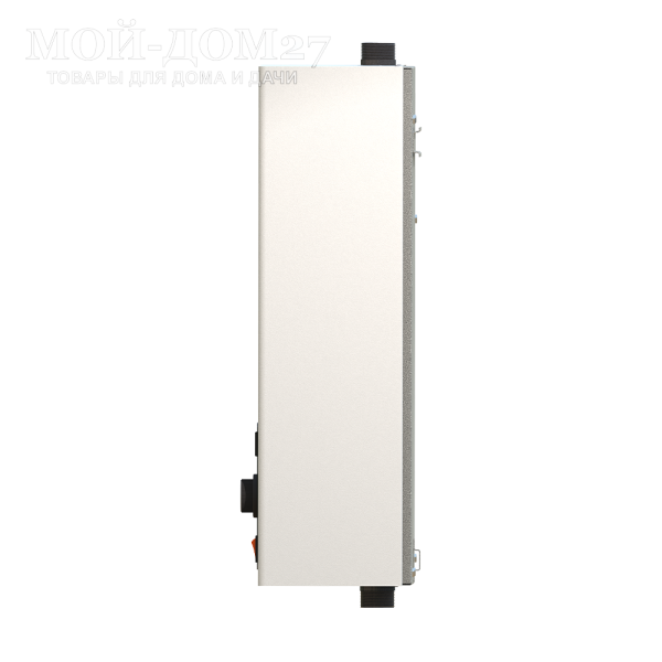 Электрический котел СТЭН Стандарт 30 кВт | Мой-Дом27 | <b>Общая мощность&nbsp;и каждой ступени:</b> 30 кВт (9+9+12 кВт)<br>
 <b>Электропитание:</b> 380 В<br>Цифровое табло<br>
 <b>Площадь отапливаемого помещения: </b>300 м2<br>
 <b>Нагревательный элемент: </b>блок ТЭН из нержавеющей стали<br>
 <b>Рабочее давление:</b> не более 0,45 Мпа (45 метров водяного столба)<br>
 <b>Диаметр подключения и расположение:</b> 32 мм (сверху и снизу)<br>